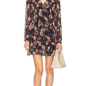 Paige Heirloom Dress in Obsidian Multi Womens Floral Print size small